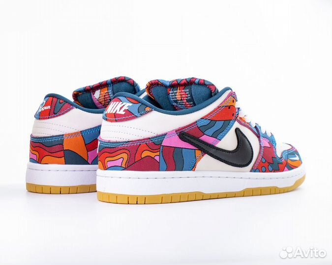 Мужские Кроссовки Parra x Nike SB Dunk Low Pro Abs