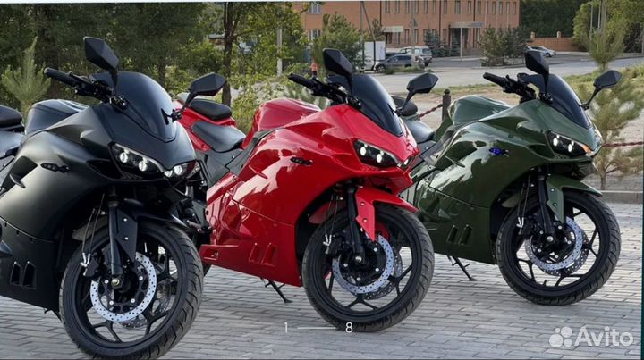 Электро мотоцикл Ducati Panigale 5000W60 Аh