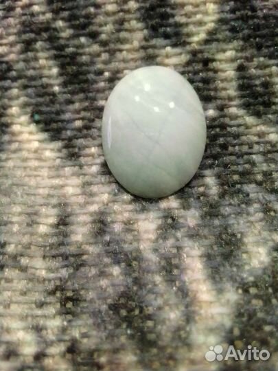 Кабошон аквамарин