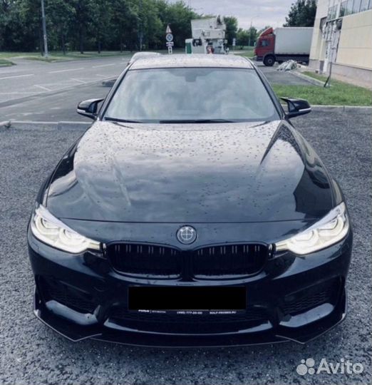 Губа, Сплиттер Bmw f30 на все бампера