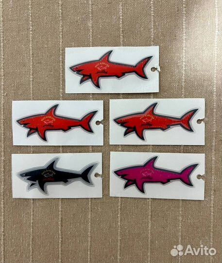 Наклейка Paul & Shark акула оригинал