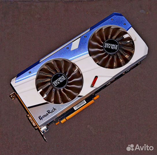 Лучшая GTX 1070 Palit Game Rock 8Gb 256Bit Трейдин