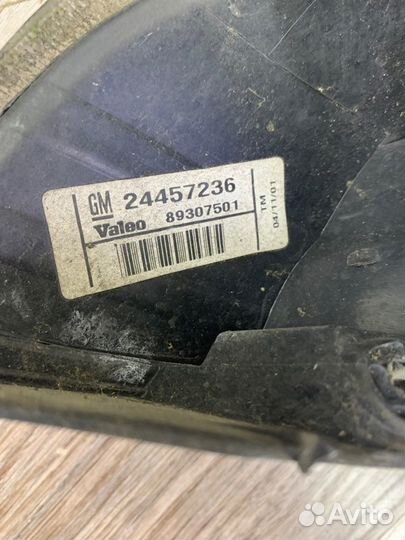 Фонарь задний правый Opel Corsa C хетчбэк 3-Х дв