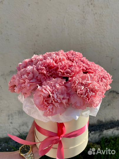 Букет из гвоздик