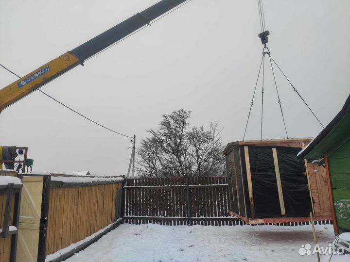 Услуги манипулятора, стрела 6т, 17 метров