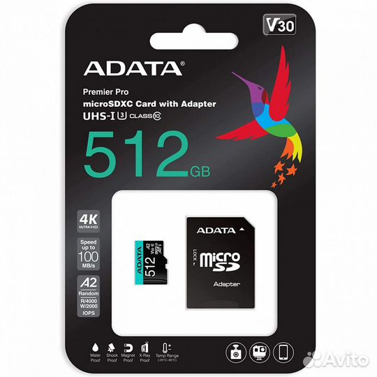 Флеш (Flash) карты adata microsdxc Class 10 501807