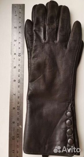 Перчатки коричневые р 6,5