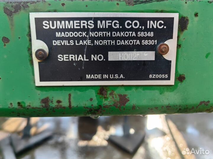 Культиватор Summers Super chisel, 2008