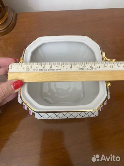 Сахарница Гжель