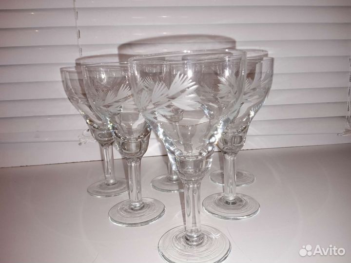 Стаканы, стопки, фужеры, хрусталь, стекло