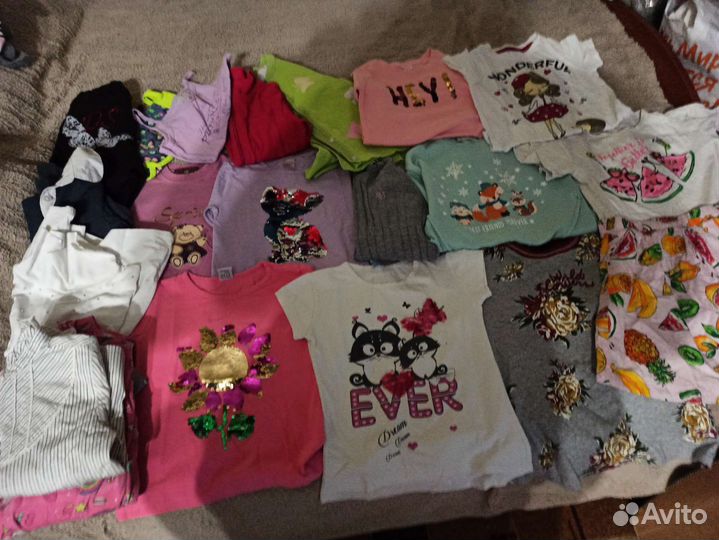 Вещи пакетом на девочку 6 лет