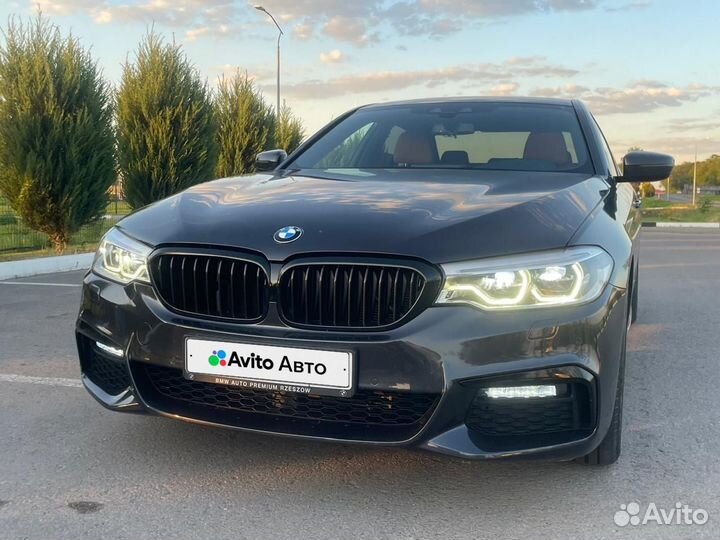 BMW 5 серия 2.0 AT, 2019, 110 000 км