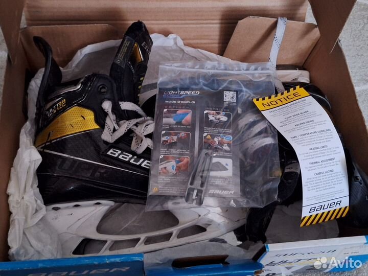 Хоккейные коньки bauer ultrasonic