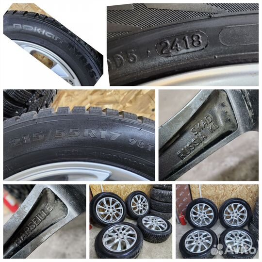 R17Nokian7 5на114.3 Dia 67.1 Skad