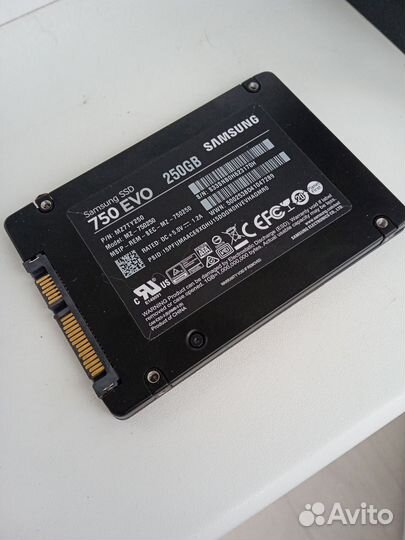 Samsung SSD 750 EVO 250GB