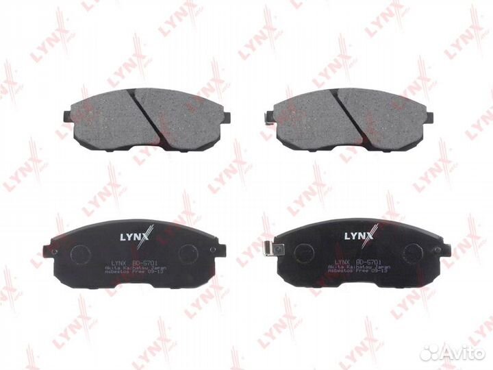 Колодки тормозные дисковые перед