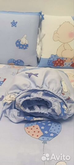 Бортики в кроватку новые