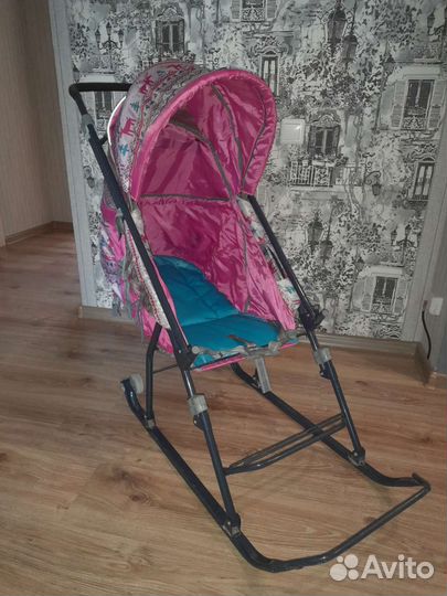 Коляска санки