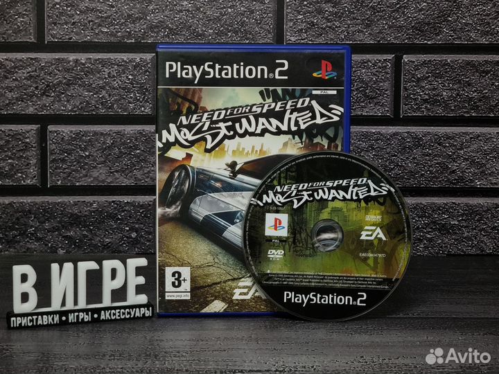 Игра Need For Speed Most Wanted (PS2)