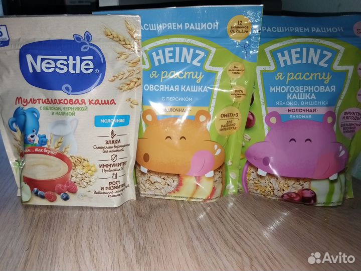 Детские каши молочные