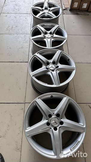 Диски r18 разноширокие на mercedes