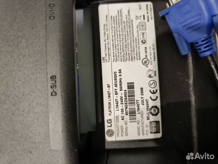 Монитор LG flatron