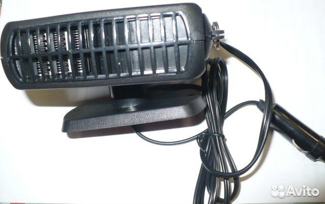 Автомобильный тепловентилятор,новый