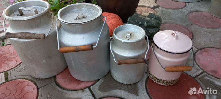Бидоны алюминиевые 10л,5л