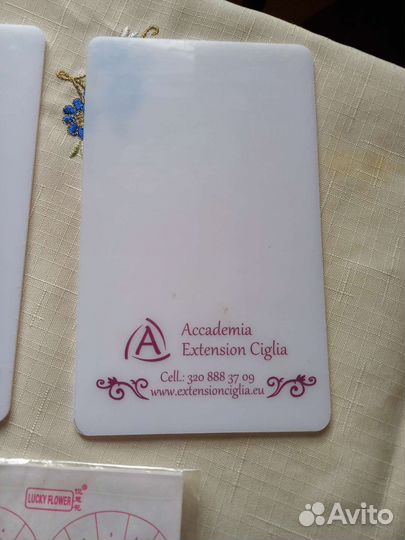 Палетки патчи щеточки наращивания ресниц