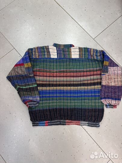 Винтажная тканая куртка-рубашка мужская 54-56