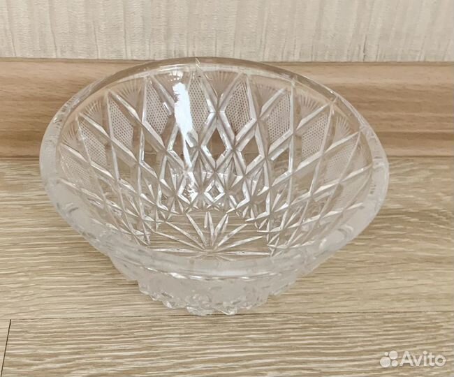 Ваза хрустальная