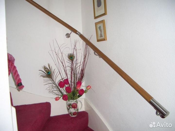 Полированный поручень из нержавейки