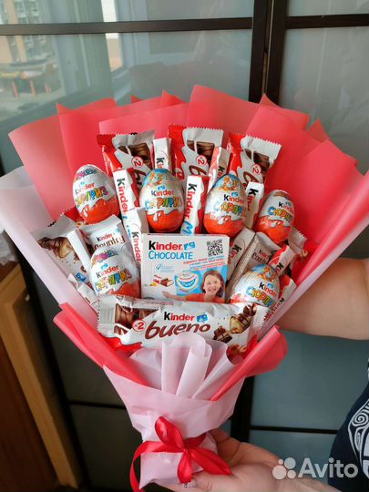 Букеты из киндеров