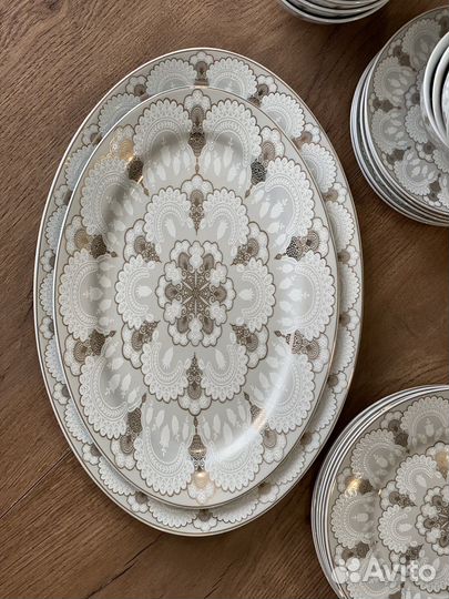 Набор посуды из мягкого фарфора “ameliya”