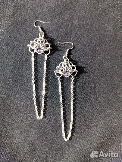 Кольчужные серьги