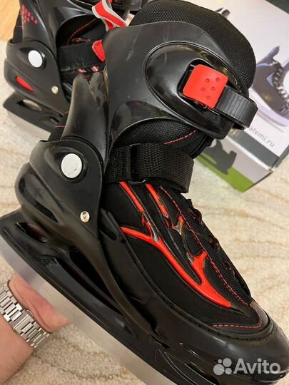 Коньки action раздвижные