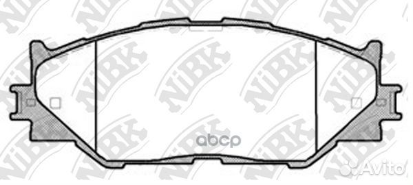 Колодки тормозные FR lexus IS250 08 0446553040