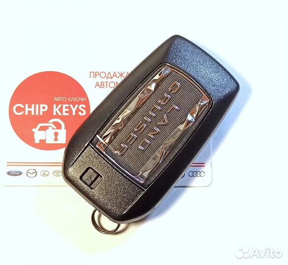 Ключ зажигания Toyota Land Cruiser 300 / 4 кнопки