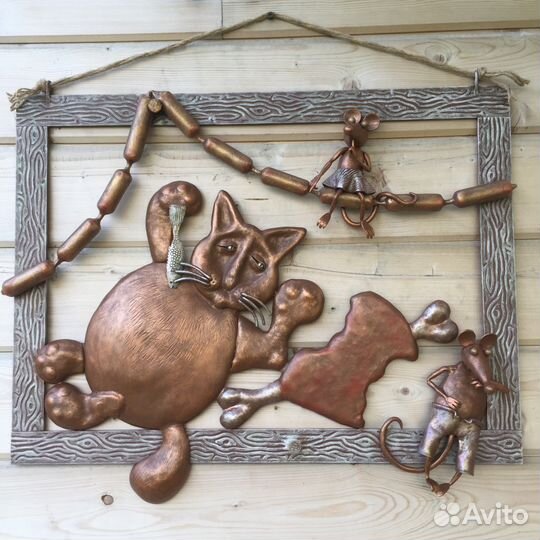 Стальные картины, кованные панно
