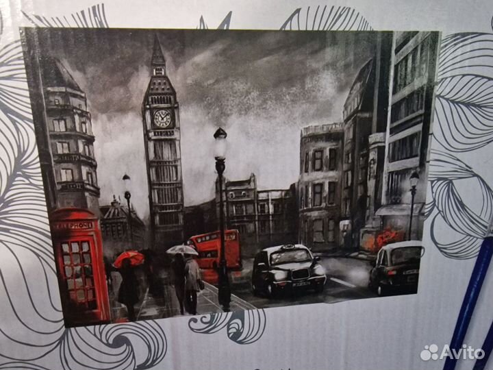 Картины по номерам 40*50 см.холст