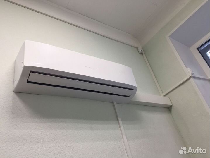Сплит система с установкой