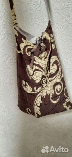 Слинг-шарф с кольцами