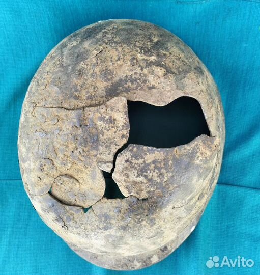 Каска Немецкая Крепкая для Реставрации