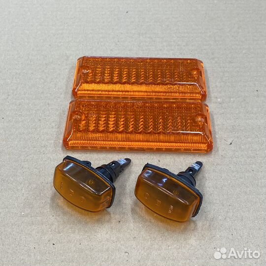 Повторители и стекла поворотника ока желтые