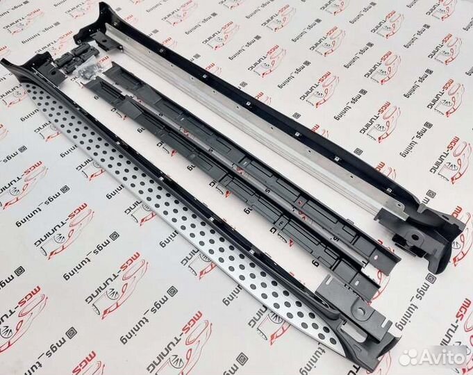 Пороги Mercedes GL X164 / Подножки Мерседес гл 164