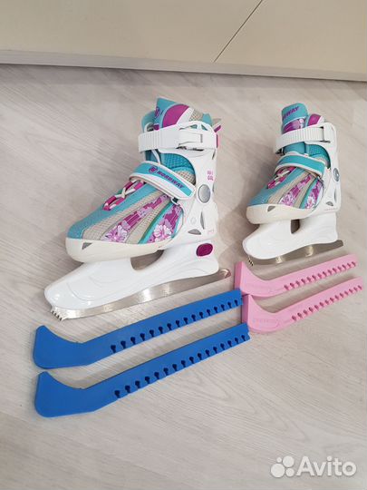 Коньки детские раздвижные 29-34