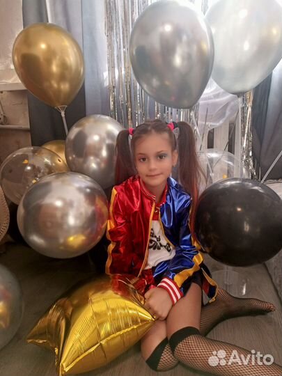 Костюм Харли Квин без биты детский