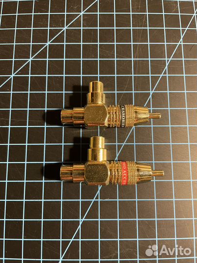 RCA разьем/сплиттер/разветвитель