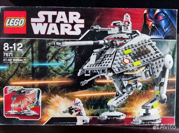 Lego Star Wars 7671 ат-ар walker