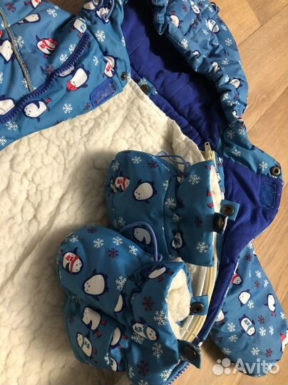 Зимний комбинезон для мальчика